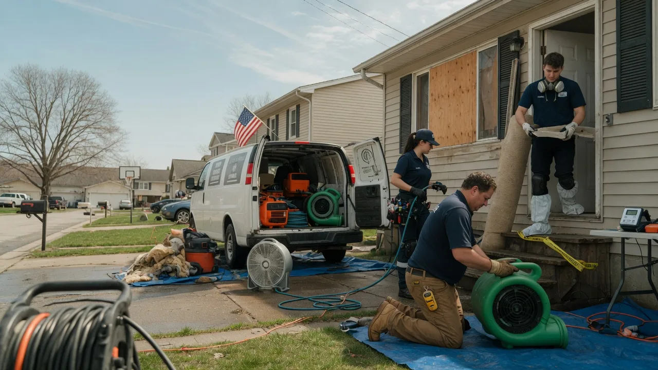 Water Damage Restoration in Winslow, IN near me